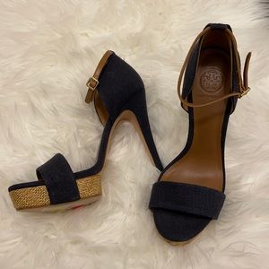 NWT Tory Burch Amina heel Size 10